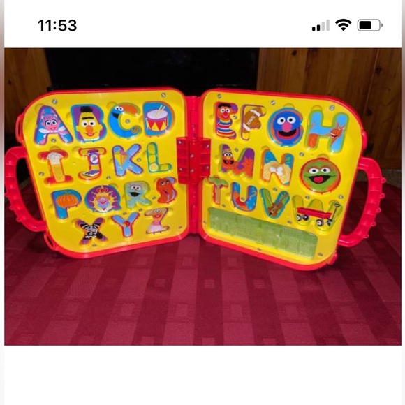 Playskool Elmo’s On-The-Go Letters (Alphabet in Case) - Picture 7 of 12